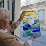 Vitrail réalisé par un élève